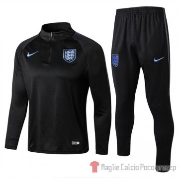 Tuta da Track Inglaterra 2018 Nero Tuta da Track Inglaterra 2018 Nero
