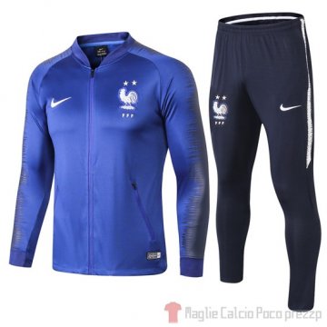 Tuta da Track Francia 18 Blu Tuta da Track Francia 18 Blu
