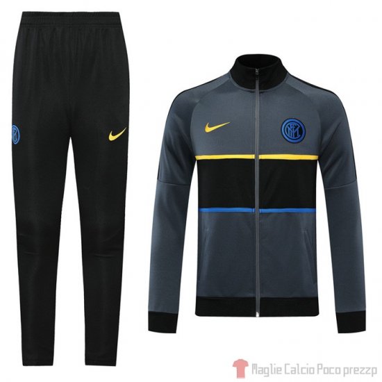 Tuta da Track Giacca Inter 2020/2021 Grigio - Clicca l'immagine per chiudere