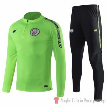 Tuta da Track Manchester City 2019/2020 Verde Tuta da Track Manchester City 2019/2020 Verde