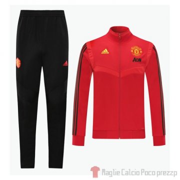 Tuta da Track Manchester United 2020/2021 Rosso