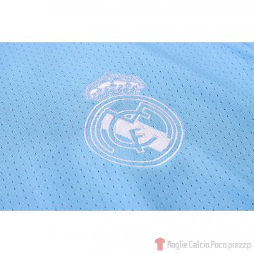 Tuta da Track Real Madrid Manica Corta 2020/2021 Blu