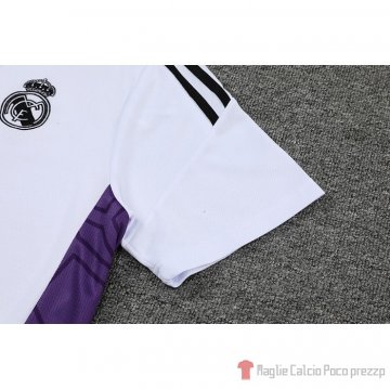 Allenamento Real Madrid 2022-23 Bianco E Purpura