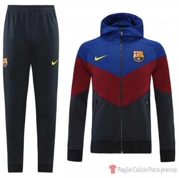 Tuta da track Barcellona 2021-22 Azul Tuta da track Barcellona 2021-22 Azul
