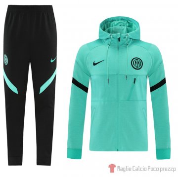 Tuta da Track Inter 21-22 Verde Tuta da Track Inter 21-22 Verde