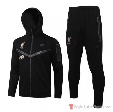 Tuta da Track Liverpool 2021-22 Negro Tuta da Track Liverpool 2021-22 Negro