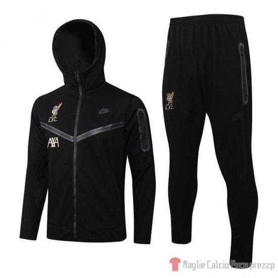 Tuta da Track Liverpool 2021-22 Negro - Clicca l'immagine per chiudere