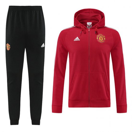 Chandal Con Capucha Del Manchester United 22-23 Rojo - Clicca l'immagine per chiudere