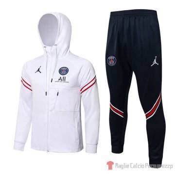 Tuta da Track Paris Saint-germain 2021-22 Blanco Tuta da Track Paris Saint-germain 2021-22 Blanco