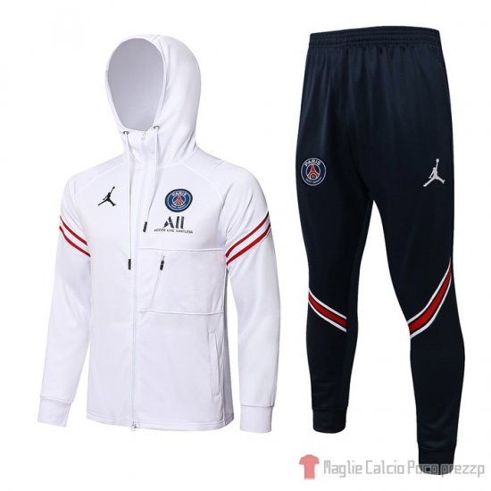 Tuta da Track Paris Saint-germain 2021-22 Blanco - Clicca l'immagine per chiudere