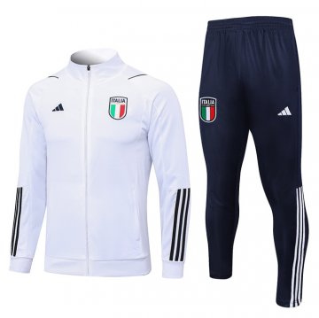 Chandal De Giacca Italia Bambino 23-24 Blanco