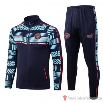 Giacca Tuta Manchester City 2022-23 Azul Giacca Tuta Manchester City 2022-23 Azul