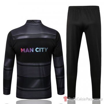 Giacca Tuta Manchester City 22-23 Negro