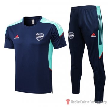 Tuta da Track Arsenal Manica Corta 22-23 Azul Tuta da Track Arsenal Manica Corta 22-23 Azul