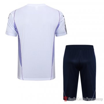 Tuta da Track Cruzeiro Manica Corta 23-24 Blanco - Pantalon Corto