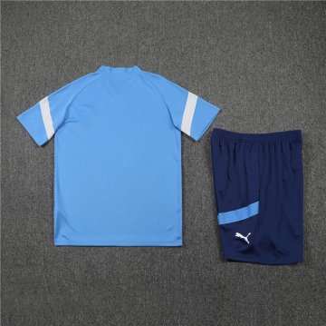 Chandal Del Manchester City Manica Corta 2022-23 Azul - Pantalon Corto