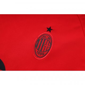 Chandal Del Milan Manica Corta 2022-23 Rojo - Pantalon Corto