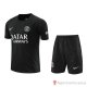 Chandal Del Paris Saint-germain Manica Corta 22-23 Negro - Pantalon Corto