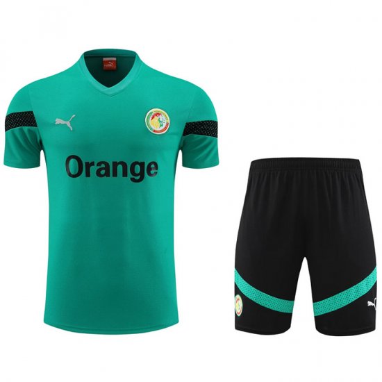 Tuta da track Senegal Manica Corta 23-24 Verde - Pantalon Corto - Clicca l'immagine per chiudere