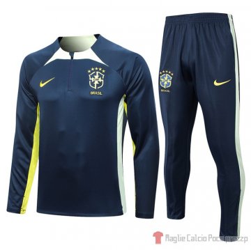 Felpa Della Tuta Brasil 23-24 Azul Felpa Della Tuta Brasil 23-24 Azul