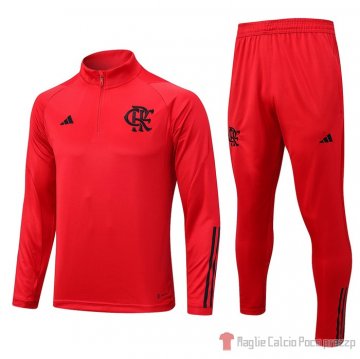 Felpa Della Tuta Flamengo Bambino 23-24 Rojo Felpa Della Tuta Flamengo Bambino 23-24 Rojo