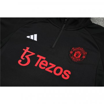 Felpa Della Tuta Manchester United Bambino 23-24 Negro