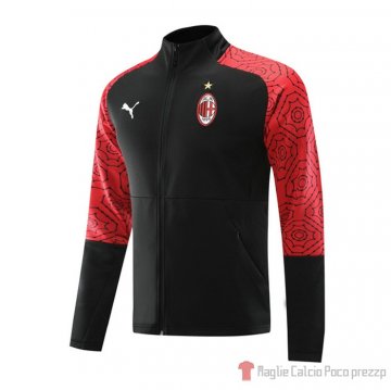 Giacca Milan 2020-21 Negro Y Rojo