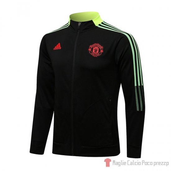 Giacca Manchester United 21-22 Nero E Giallo - Clicca l'immagine per chiudere