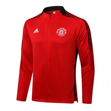 Giacca Manchester United 21-22 Rojo Y Negro