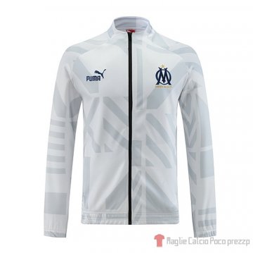 Giacca Olympique Marsella 2022-2023 Blanco Giacca Olympique Marsella 2022-2023 Blanco