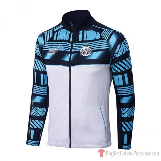 Giacca Olympique Marsella 22-23 Azul Y Blanco - Clicca l'immagine per chiudere