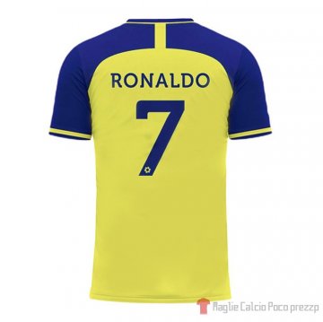 Maglia Al Nassr Jugador Ronaldo Home 22-23 Maglia Al Nassr Jugador Ronaldo Home 22-23
