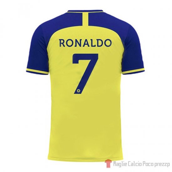 Maglia Al Nassr Jugador Ronaldo Home 22-23 - Clicca l'immagine per chiudere