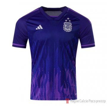 Maglia Argentina 3 Estrellas Away 2022