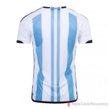 Maglia Argentina 3 Estrellas Home 2022