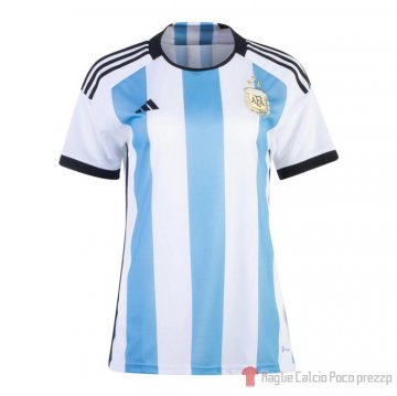 Maglia Argentina 3 Estrellas Home Donna 2022 Maglia Argentina 3 Estrellas Home Donna 2022