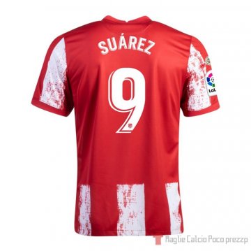 Maglia Atletico Madrid Giocatore Suarez Home 21-22