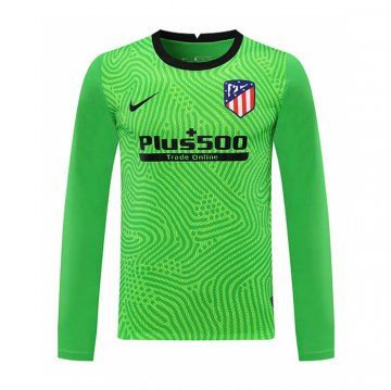 Maglia Atletico Madrid Portiere Manica Lunga 20-21 Verde Maglia Atletico Madrid Portiere Manica Lunga 20-21 Verde