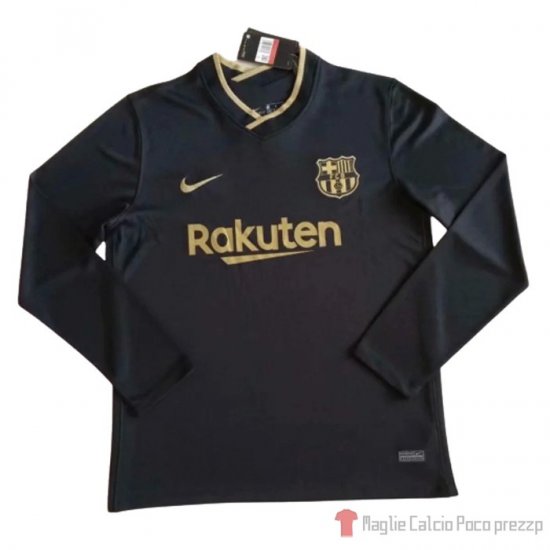 Maglia Barcellona Away Manica Lunga 20-21 - Clicca l'immagine per chiudere