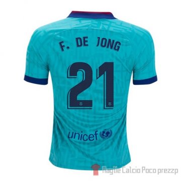 Maglia Barcellona Giocatore F.de Jong Terza 2019/2020 Maglia Barcellona Giocatore F.de Jong Terza 2019/2020