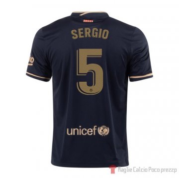 Maglia Barcellona Giocatore Sergio Away 20-21