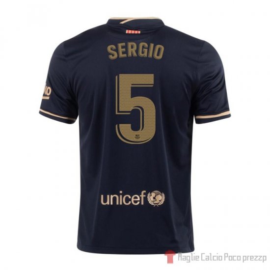 Maglia Barcellona Giocatore Sergio Away 20-21 - Clicca l'immagine per chiudere