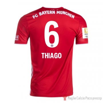 Maglia Bayern Munich Giocatore Thiago Home 20-21 Maglia Bayern Munich Giocatore Thiago Home 20-21