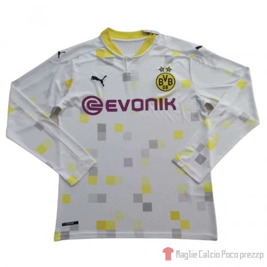 Maglia Borussia Dortmund Terza Maniche Lunghe 20-21 - Clicca l'immagine per chiudere
