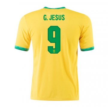 Maglia Brasileeeeee Giocatore G.jesus Home 20-21 Maglia Brasileeeeee Giocatore G.jesus Home 20-21