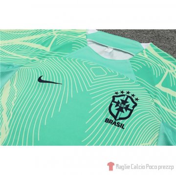 Maglia De Allenamento Brasil 2022-23 Verde