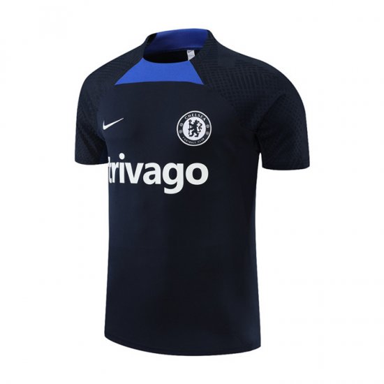 Maglia De Allenamento Chelsea 2022-23 Negro - Clicca l'immagine per chiudere
