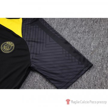 Maglia De Allenamento Paris Saint-germain Jordan 23-24 Negro