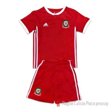 Maglia Galles Home Bambino 2018