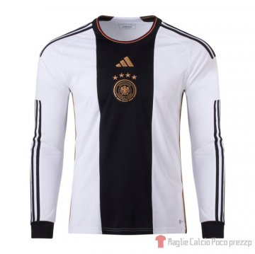 Maglia Germania Home Manica Lunga 2022 Maglia Germania Home Manica Lunga 2022